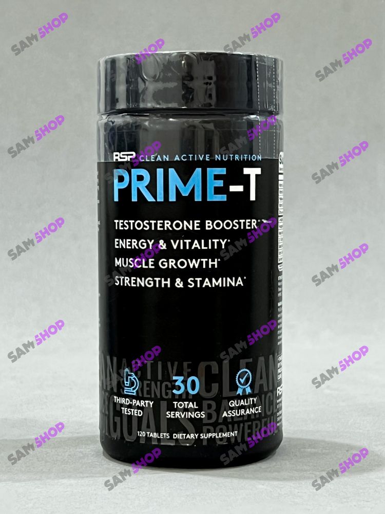 تست بوستر آر اس پی - RSP Nutrition Prime-T - سم7شاپ - sam7shop.ir