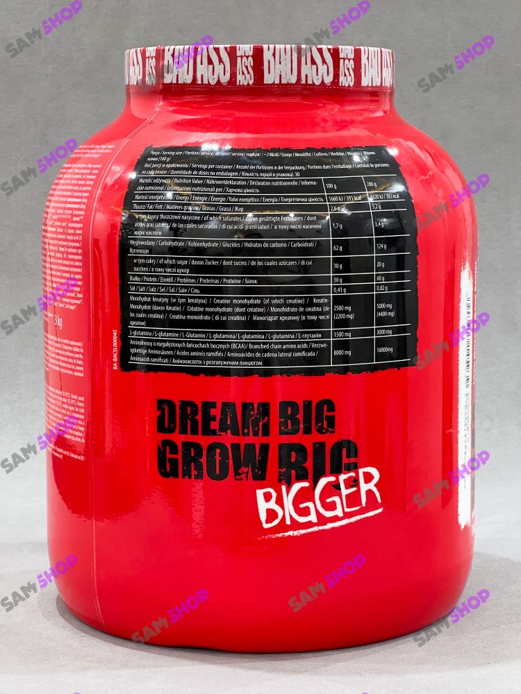 مس گینر بد اس - Bad Ass Mass Gainer -  سم۷شاپ - Sam۷shop.ir