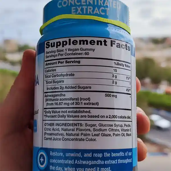 پاستیل آشواگاندا آمریکایی برند نیچرز | Nature's Truth Ashwagandha Gummies-سم سون شاپ-sam۷shop