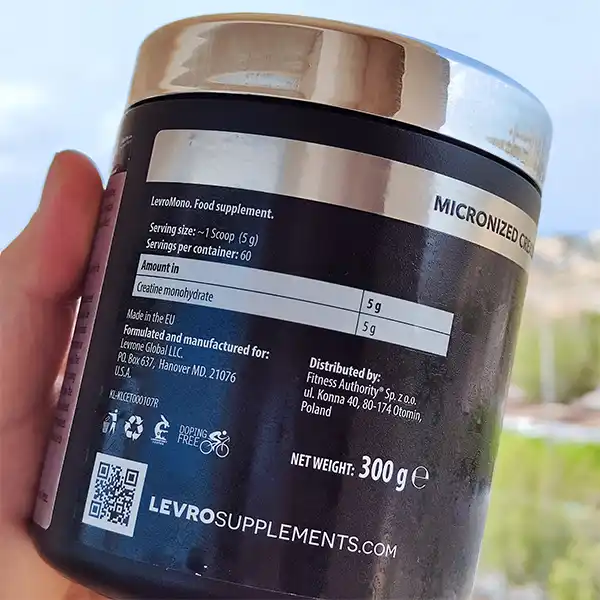 کراتین لورو مونو کوین لورون طرح جدید - Kevin Levrone levro Mono Creatine-سم7شاپ-sam7shop