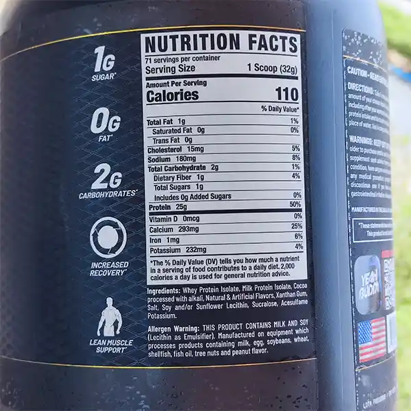 پروتئین وی ایزوله رونی کلمن - Iso-Tropic Max BLACK Edition-سم7شاپ-sam7shop