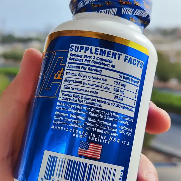 زد ام ای xs رونی کلمن - ZMA Xs Ronnie Coleman (RC)-سم7شاپ-sam7shop