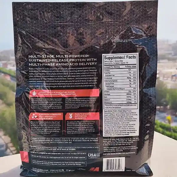 پروتئین 8 ساعته پلاتینیوم ماسل تک | Muscletech Platinum 8-Hour Protein-سم7شاپ-sam7shop.ir