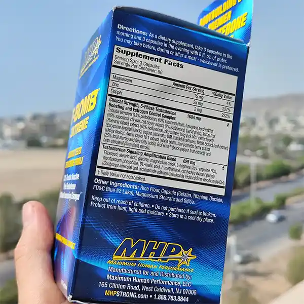 پاراهورمون تی بمب 3 ام اچ پی | MHP T-Bomb 3Xtreme- سم سون شاپ- sam7shop.ir