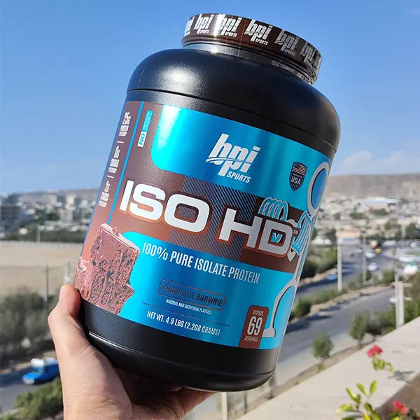 پروتئین وی ایزوله بی پی ای طرح جدید | BPI Iso HD Whey Isolate-سم7شاپ-sam7shop.ir