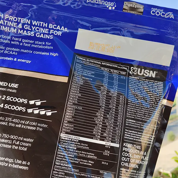 مس گینر هایپربولیک یو اس ان 2 کیلویی | USN Hyperbolic Mass Gh 2kg- سم سون شاپ- sam7shop.ir