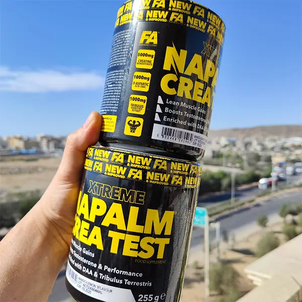 کراتین تست ترکیبی ناپالم فا نوتریشن | FA XTREME NAPALM CREA TEST 255G-سم سون شاپ-sam7shop.ir