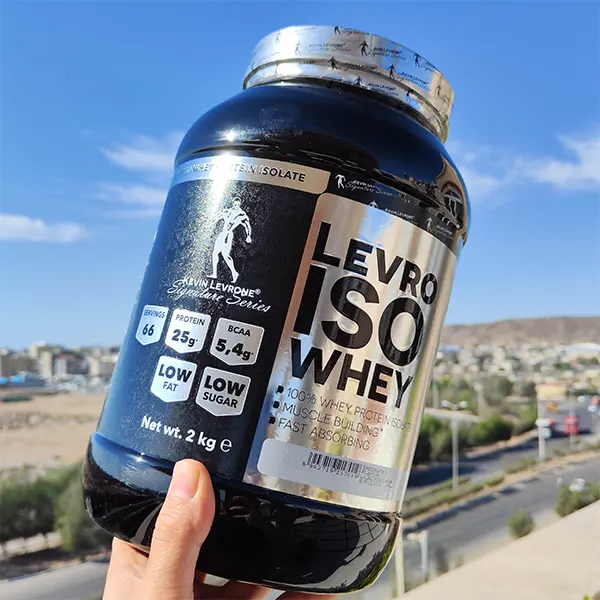 پروتئین وی ایزوله سیلور کوین لورون | Kevin Levrone Levro ISO Whey 2kg-سم سون شاپ-sam7shop.ir