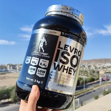 پروتئین وی ایزوله سیلور کوین لورون | Kevin Levrone Levro ISO Whey 2kg-سم سون شاپ-sam7shop.ir