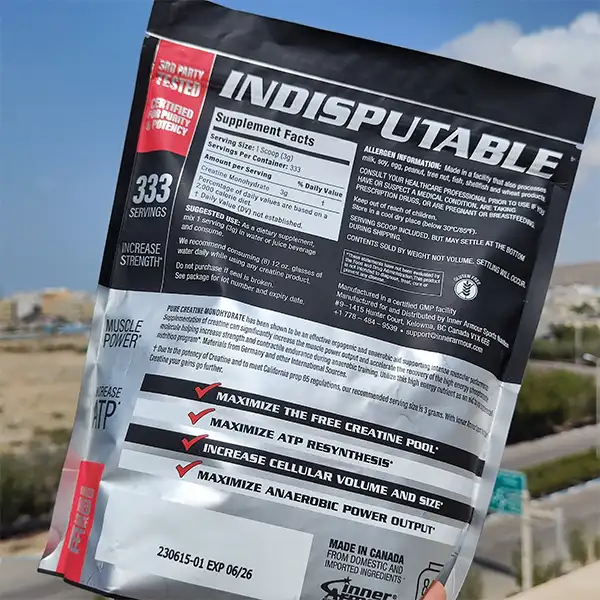 کراتین مونوهیدرات اینرآرمور 1 کیلوگرمی | Inner Armour Creatine Monohydrate 1kg- سم سون شاپ- sam7shop.ir