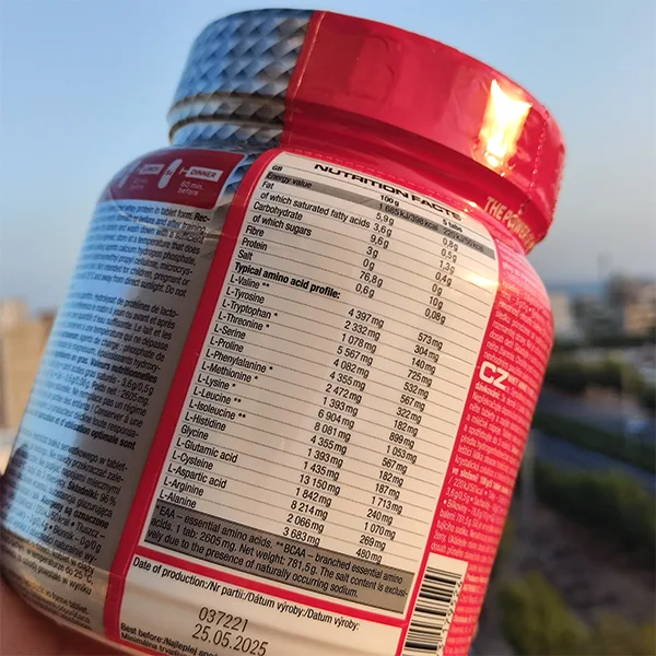 قرص آمینو وی 10000 ناترند | Nutrend Whey Amino 10000-سم7شاپ-sam7shop.ir