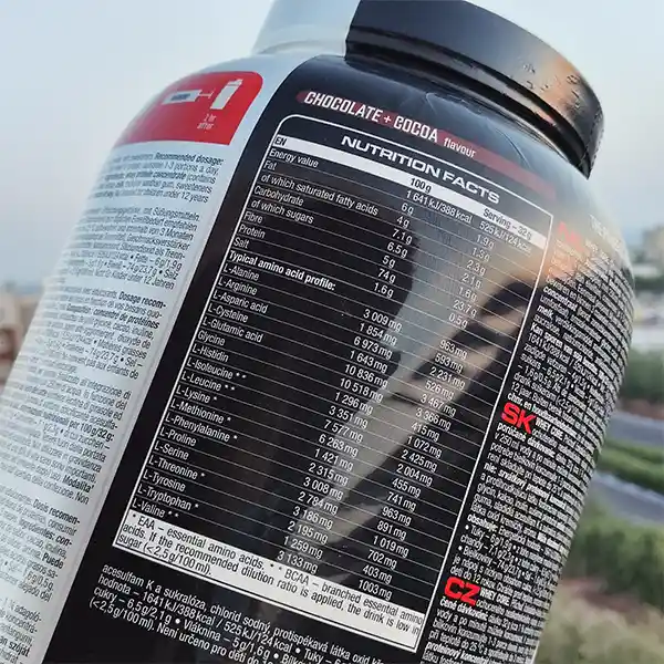 پروتئین وی کور ناترند | Nutrend Whey Core 1800G-سم7شاپ-sam7shop.ir