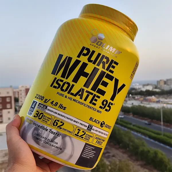 پیور وی ایزوله 95 الیمپ |  Olimp Pure Whey Isolate 95 2200g-سم7شاپ-sam7shop.ir
