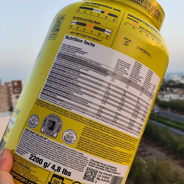 پیور وی ایزوله 95 الیمپ |  Olimp Pure Whey Isolate 95 2200g-سم7شاپ-sam7shop.ir