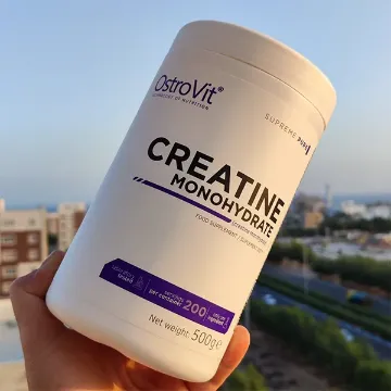 کراتین مونوهیدرات استروویت 500 گرم | OstroVit Supreme Pure Creatine Monohydrate 500g-سم7شاپ-sam7shop.ir