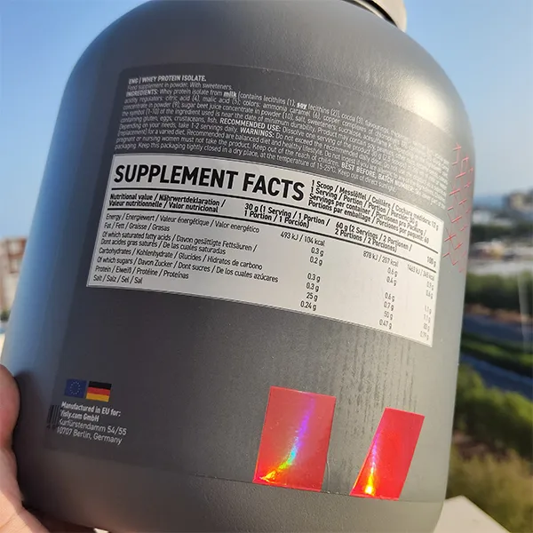 پروتئین وی ایزوله ویسلی | VISLY WHEY PROTEIN ISOLATE -سم7شاپ-sam7shop.ir