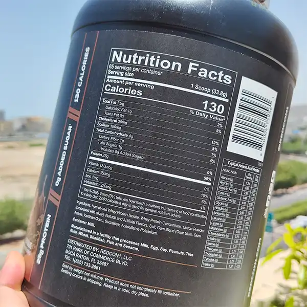 پروتئین وی ردکان | Redcon1 Ration Whey Protein Blend-سم7شاپ-sam7shop