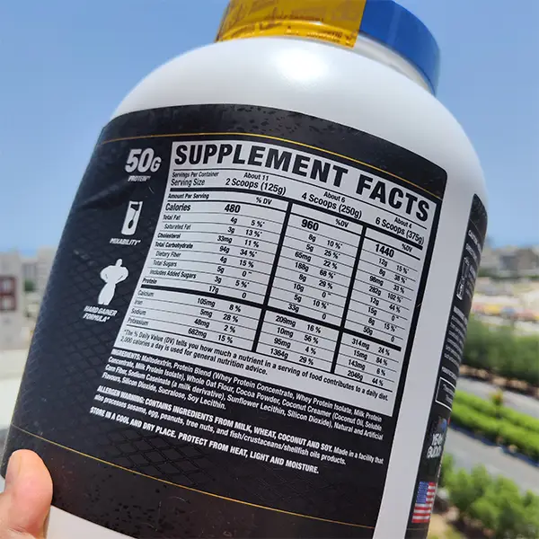 گینر کینگ مس XXL رونی کلمن | Ronnie Coleman King Mass XXL-سم7شاپ-sam7shop.ir