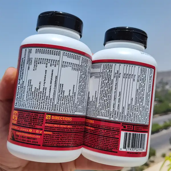 مولتی ویتامین موتانت 60 عددی | Mutant Multi Vitamin 60 Caps-سم7شاپ-sam7shop.ir