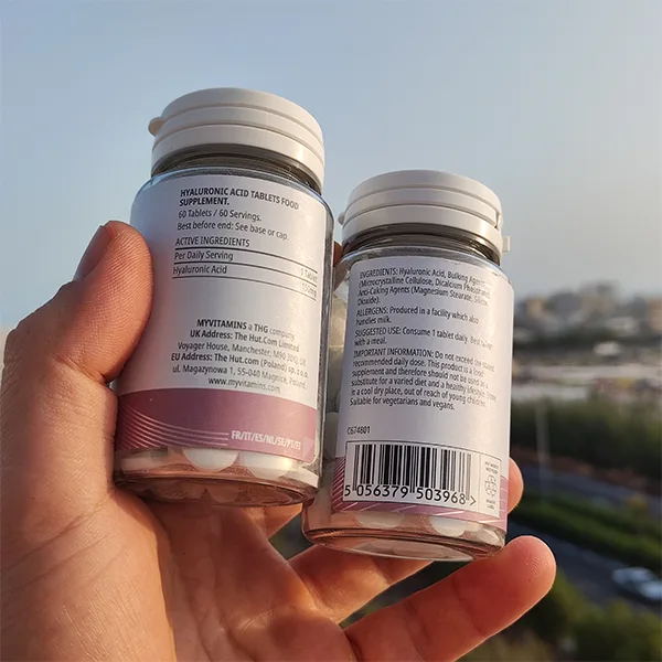 هیالورونیک اسید مای ویتامینز 60 عددی | Myvitamins Hyaluronic Acid-سم7شاپ-sam7shop