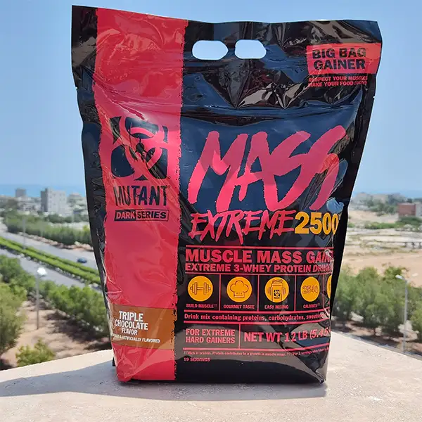 گینر مس اکستریم 2500 موتانت 5450 گرم | Mutant Mass Extreme 2500 Gainer 12lb-سم7شاپ-sam7shop.ir
