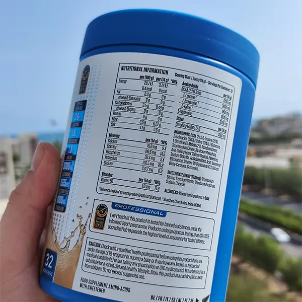 BCAA برند اپلاید نوتریشن | BCAA AMINO HYDRATE APPLIED NUTRITION-سم7شاپ-sam7shop