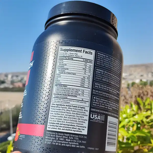 پروتئین وی نیترو تک ماسل تک 1 کیلویی | MuscleTech Nitro Tech Whey Protein Powder 2.2 lbs-سم7شاپ-sam7shop.ir