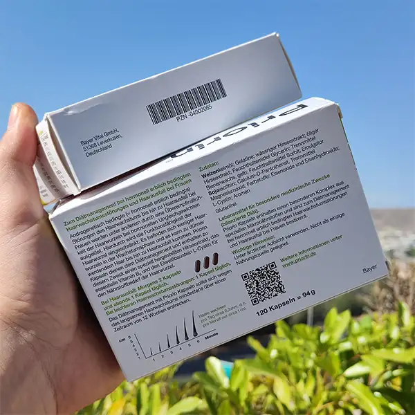 قرص پریورین ضد ریزش مو اصل آلمانی | Priorin Bayer Germany 120 Capsule-سم7شاپ-sam7shop.ir