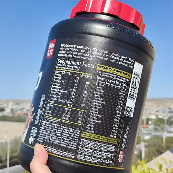 پروتئین ترکیبی هگزا پرو آلمکس | ALLMAX Hexapro High-Protein Lean Meal-سم7شاپ-sam7shop.ir