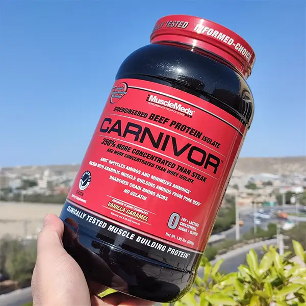 پروتئین بیف کارنیور ماسل مدز | MuscleMeds Carnivor Beef Protein Isolate 2lbs-سم7شاپ-sam7shop.ir