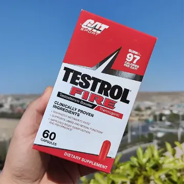 کپسول تسترول فایر گت اسپرت 60 عددی | GAT Sport Testrol Fire Testosterone Booster Thermogenic 60capsules-سم7شاپ-sam7shop.ir