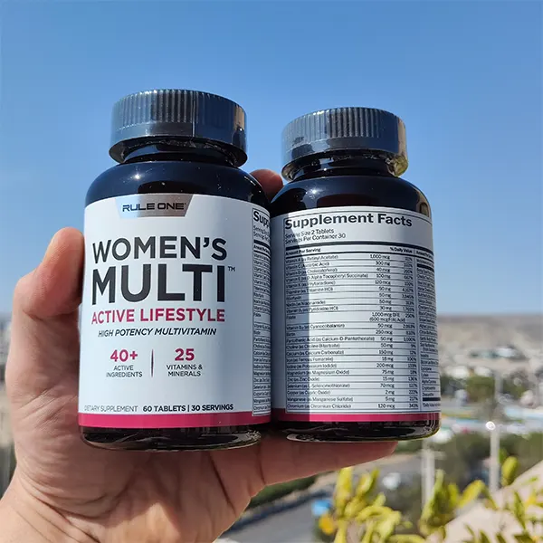 مولتی‌ویتامین بانوان رول وان 60 عددی