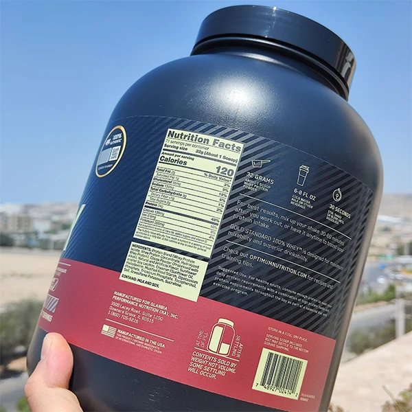 پروتئین وی گلد اپتیموم نوتریشن 2.27 کیلو