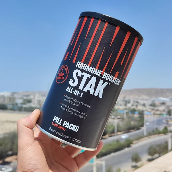 تست بوستر استک انیمال یونیورسال 21 بسته