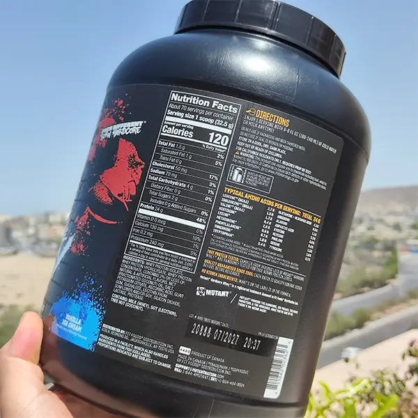 پروتئین وی موتانت هاردکور