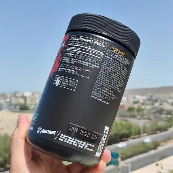 کراتین مونوهیدرات میکرونایز موتانت 300 گرم 