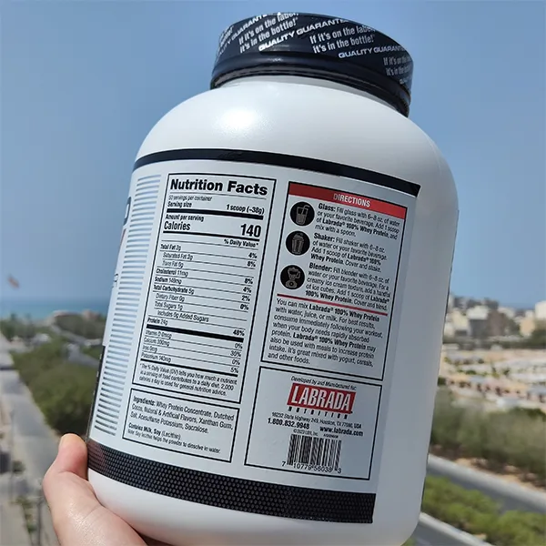 پروتئین وی ۱۰۰٪ لابرادا