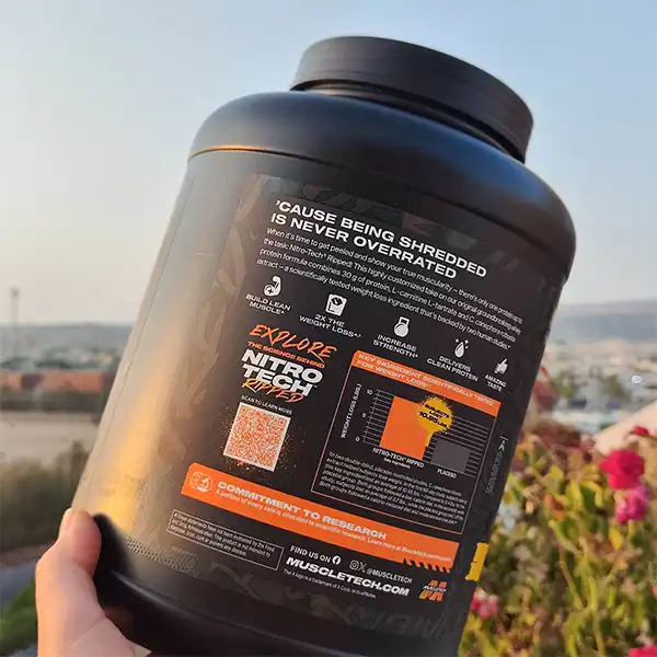 پروتئین وی نیتروتچ ریپد ماسل تک